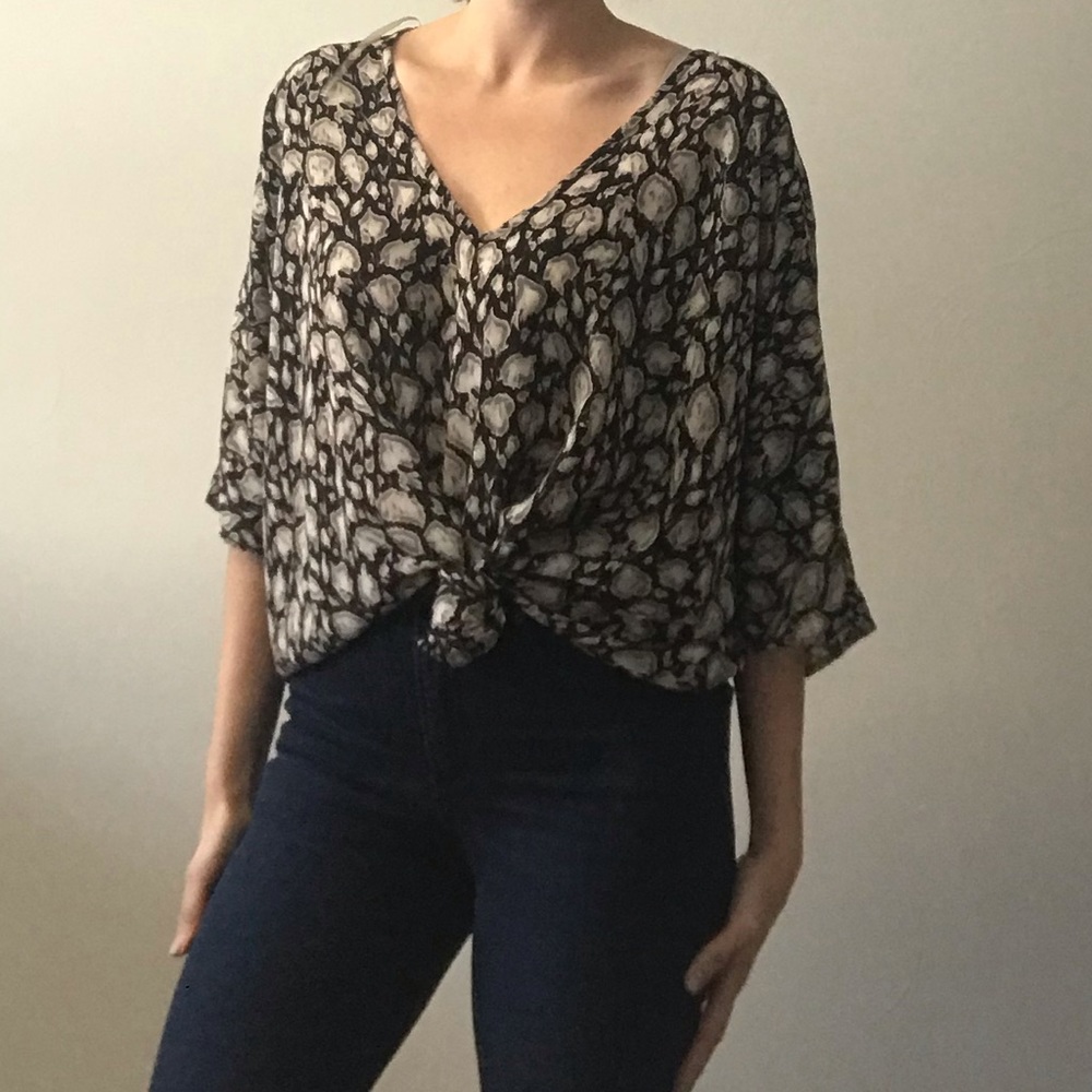 Vici Collection printed blouse